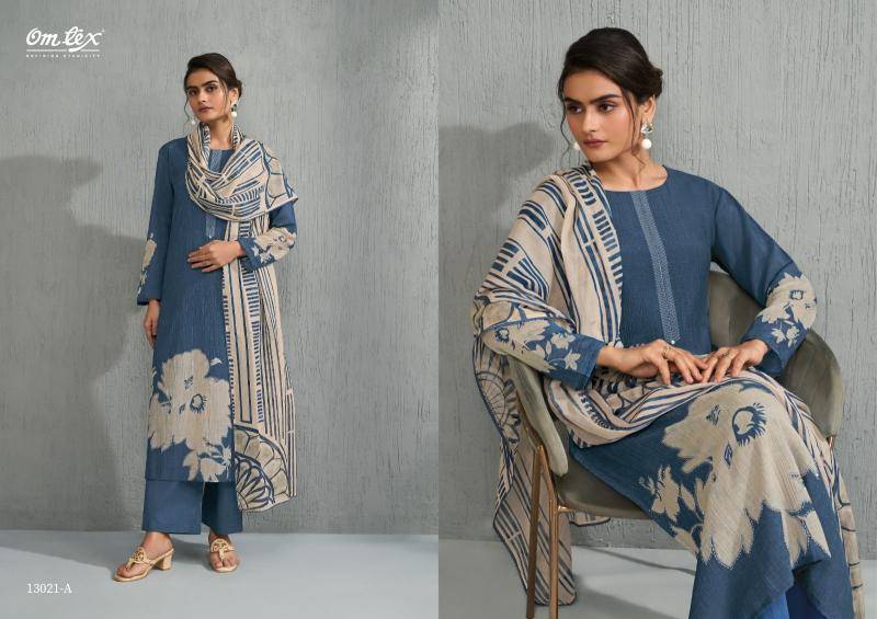 Omtex tivra block Dress material manufacturers in Bangalore